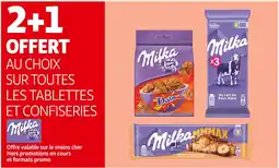 Auchan Supermarché Milka Tablettes et confiseries offre