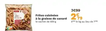 Picard Frites cuisinées à la graisse de canard offre