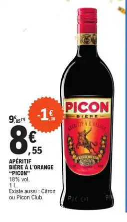 E.Leclerc APÉRITIF BIÈRE À L'ORANGE "PICON" offre