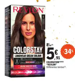 E.Leclerc COLORATION(3)(4)(5) "REVLON" offre