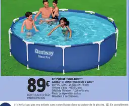 E.Leclerc KIT PISCINE TUBULAIRE offre