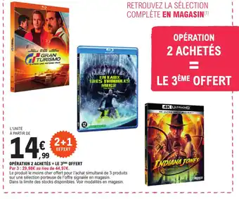 E.Leclerc OPÉRATION 2 ACHETÉS offre
