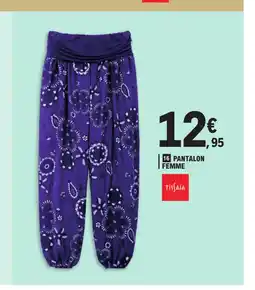 E.Leclerc 16 PANTALON FEMME offre
