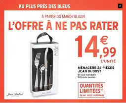 Intermarché Express MÉNAGÈRE 24 PIÈCES JEAN DUBOST offre