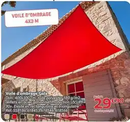 Gifi Voile d'ombrage gala offre