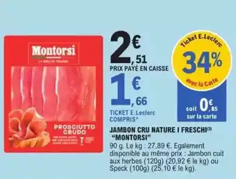 Carrefour Drive Flan nature offre