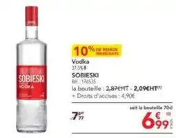 METRO Sobieski - vodka offre