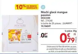 METRO Mochiri - mochi glacé mangue passion offre