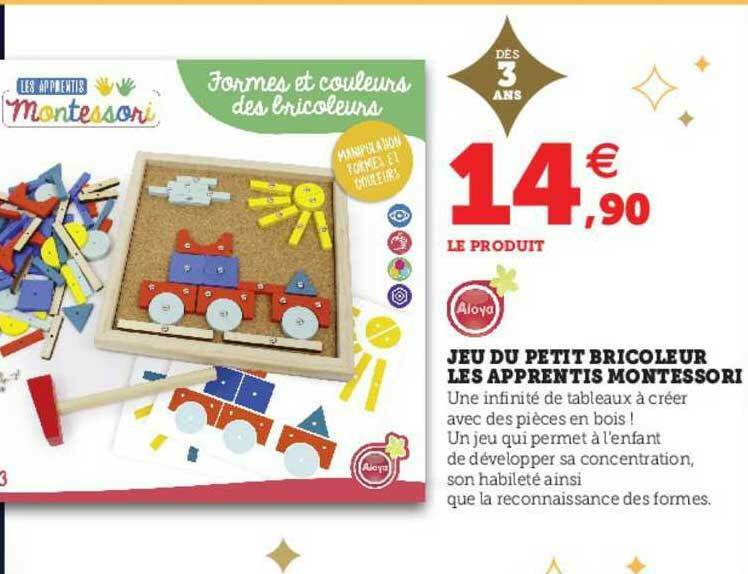 Jeu Du Petit Bricoleur Les Apprentis Montessori