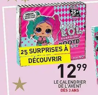 Le Calendrier De L'avent