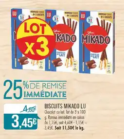 Match LU BISCUITS MIKADO offre