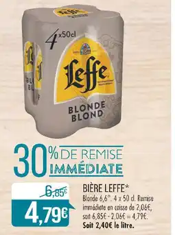 Match LEFFE BIÈRE offre