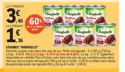E.Leclerc Express LÉGUMES "BONDUELLE" offre