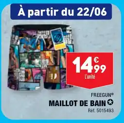 ALDI FREEGUN MAILLOT DE BAIN offre