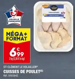 ALDI ST-CLÉMENT LE VOLAILLER CUISSES DE POULET offre