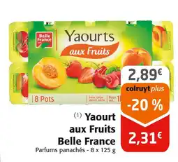 Colruyt Belle France Yaourt aux Fruits offre