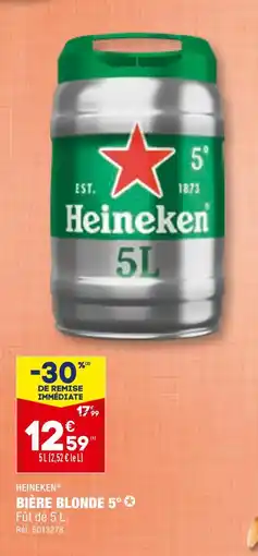 ALDI HEINEKEN BIÈRE BLONDE 5° offre