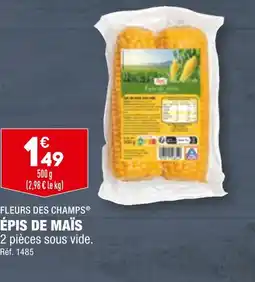 ALDI FLEURS DES CHAMPS ÉPIS DE MAÏS offre