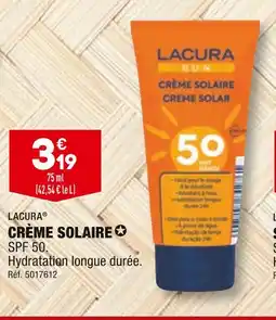 ALDI LACURA CRÈME SOLAIRE offre