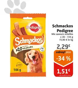 Colruyt Pedigree Schmackos offre