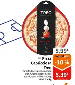 Colruyt TREO Pizza Capricciosa offre