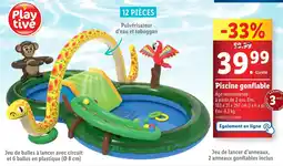 Lidl Playtive Piscine gonflable offre