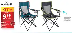 Lidl Rocktrail Chaise de camping pliable offre