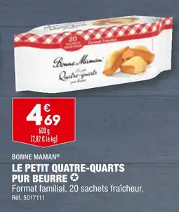 ALDI BONNE MAMAN LE PETIT QUATRE-QUARTS PUR BEURRE offre