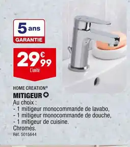 ALDI HOME CREATION MITIGEUR offre