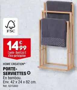 ALDI HOME CREATION PORTE-SERVIETTES offre