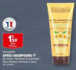 ALDI EVOLUDERM APRÈS-SHAMPOOING ✪ offre