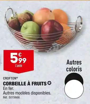 ALDI CROFTON CORBEILLE À FRUITS offre