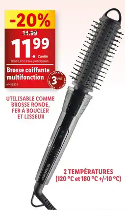 Lidl Silvercrest Brosse coiffante multifonction offre