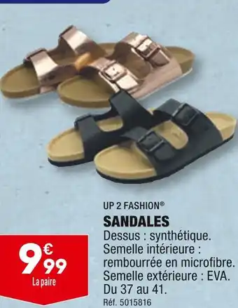 ALDI UP 2 FASHION SANDALES offre