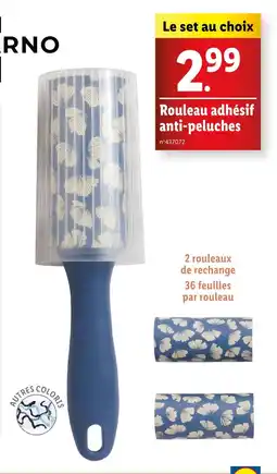 Lidl LIVARNO Rouleau adhésif anti-peluches offre