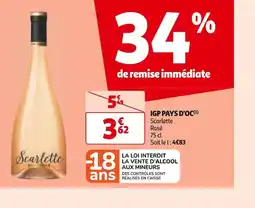 Auchan IGP PAYS D'OC offre