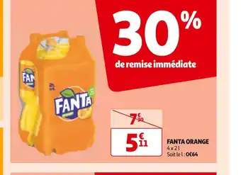 Auchan FANTA ORANGE offre