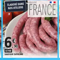 E.Leclerc SAUCISSE CATALANE offre