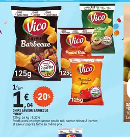 E.Leclerc CHIPS SAVEUR BARBECUE "VICO" offre