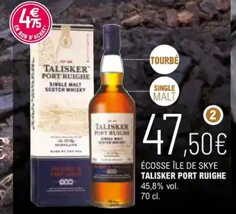 Talisker talisker port ruighe