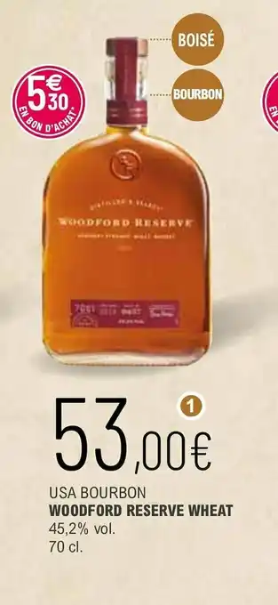 La Vignery Woodford reserve usa bourbon wheat offre