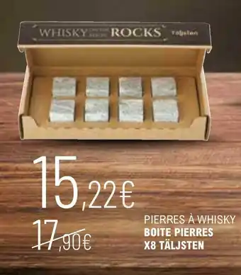 La Vignery Pierres à whisky offre
