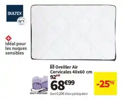 Oreiller Air Cervicales 40x60 cm