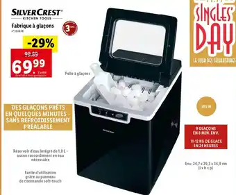 Lidl Fabrique à glaçons offre
