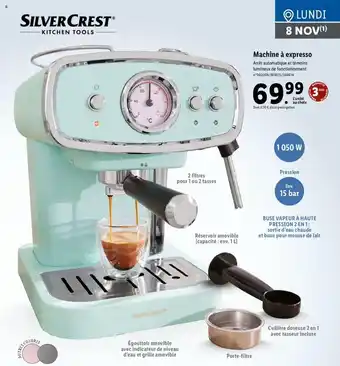 Lidl Machine à expresso offre