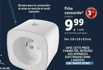 Lidl Prise connectée offre