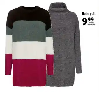 Lidl Robe pull offre