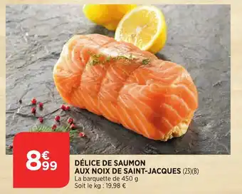 Bi1 Délice de saumon aux noix de saint-jacques offre