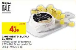 Intermarché Ambrosi - camembert di bufala offre
