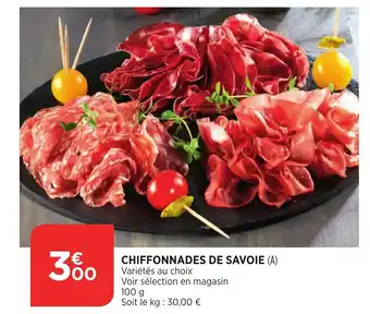 Bi1 Chiffonnades de savoie offre